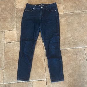 Dark blue skinny jeans